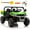 GreenA, variant on Kids 24V Ride on Toys Truck with Remote Control, 2 Seater Powered Four-Wheeler UTV Vehicle, 4x200W Outdoor Toys Car w/ Electric Dump Bed, Shovel, Bluetooth/Music, Green
