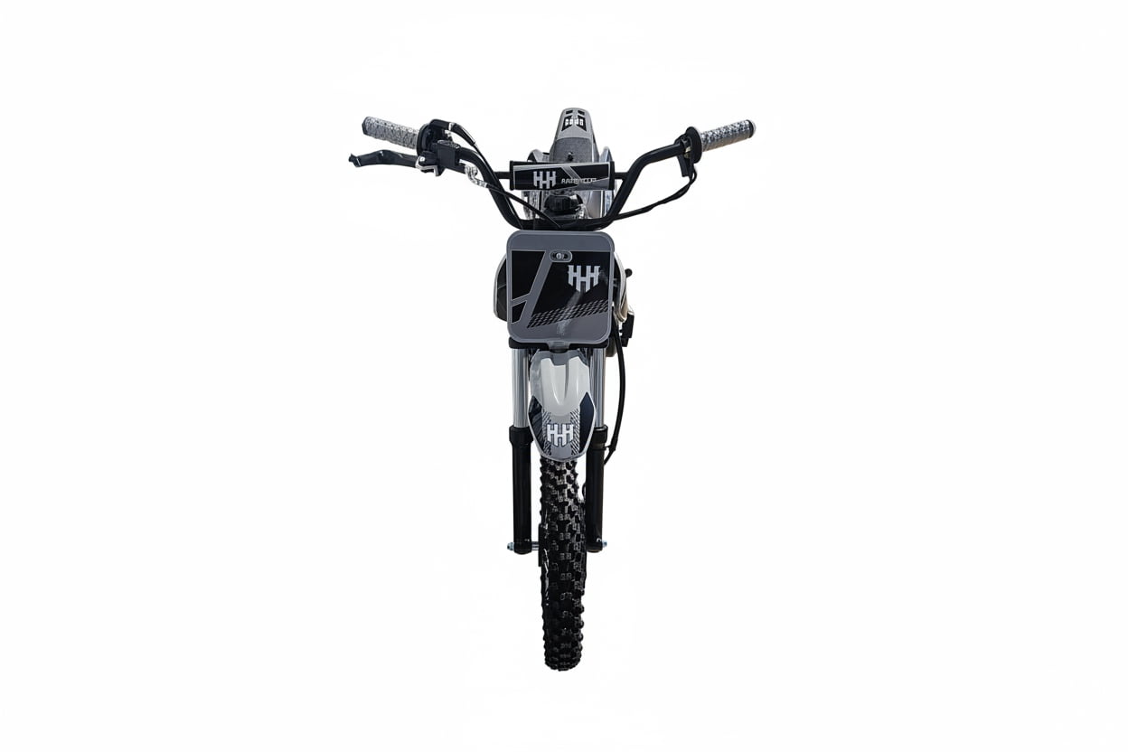 HHH DB-14 DLX 110cc Dirt Bike Fully Automatic Off Road Pit Bike Gas bike Dirt bike for youth (Red)