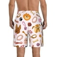 thumbnail image 3 of Disketp Men'S Swim Trunks Hawaiian Breathable Surf Beach Swimsuits Mesh Lining Beach Shorts With Pockets-Cute Dog, 3 of 9