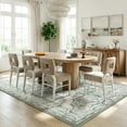thumbnail image 2 of RUG ROBOT 8'x10' Area Rug for Living Room, Vintage Cottagecore Rug for Bedroom,Washable Woodland Rug for Dinning Room Nursery Playroom Non Slip Low Pile Stain Resistant, Sage Green, 2 of 12