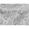thumbnail image 4 of oneOone Viscose Jersey Fabric Line Geometric Â Printed Craft Fabric BTY 60 Inch Wide, 4 of 5