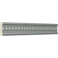 thumbnail image 2 of Ekena Millwork 1 1/2"H x 1/2"P x 94 1/2"L (1/2" Repeat) Swindon Chair Rail (2-Pack), 2 of 6