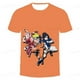 thumbnail image 2 of Camiseta de Anime Naruto para niños, camiseta de manga corta a la moda para niños, ropa para niños, ropa bonita para niños, camiseta genial Top140 heqiyong CONDUJO, 2 of 2