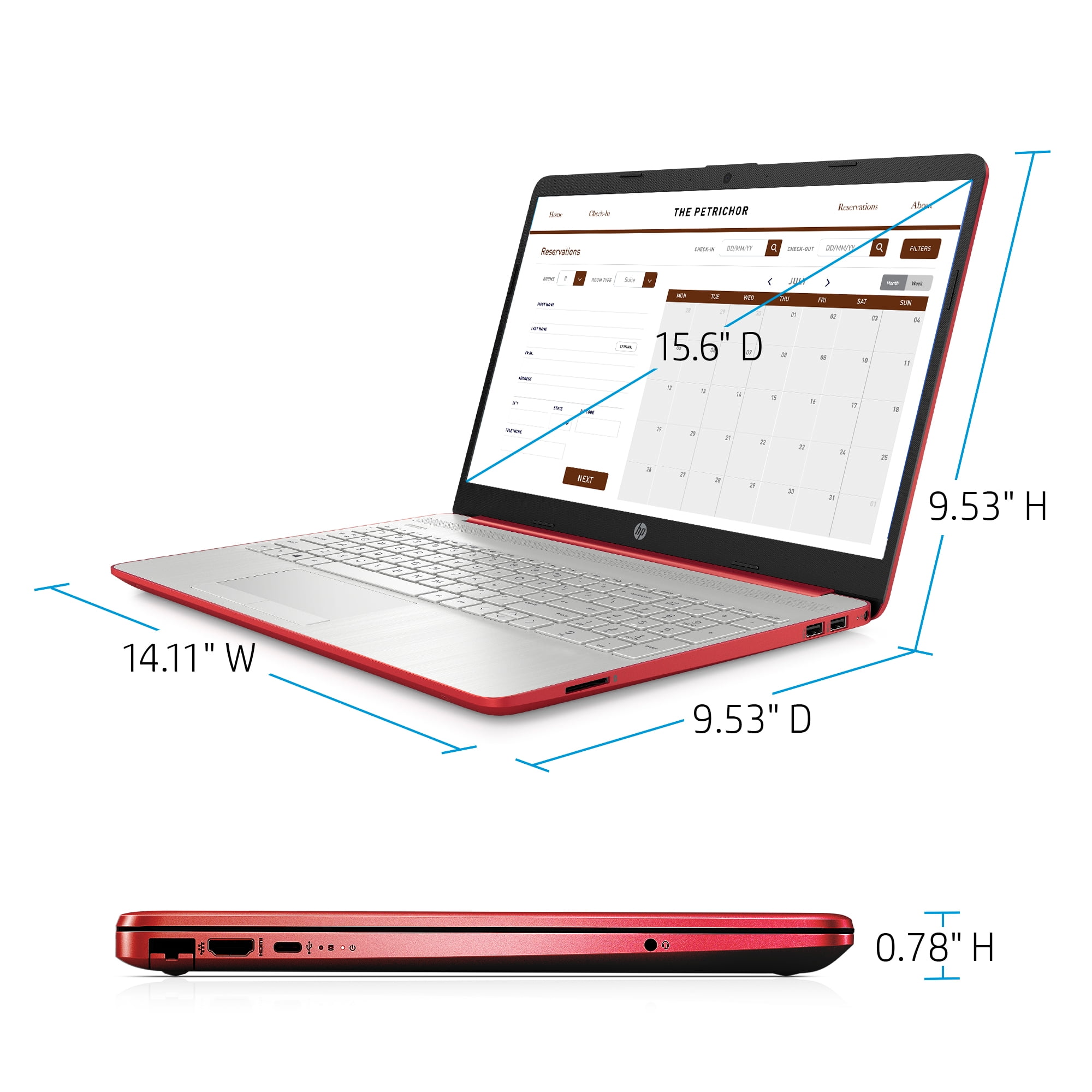 HP 15-inch Intel Pentium Notebook, New PC with 4GB/128GB HP 15-inch Intel Pentium Notebook, New PC with 4GB/128GB