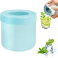 thumbnail image 5 of Quick Freezer Silicone Ice Cube Mold, Cylinder Silicone Ice Cube Molds,Small Ice Maker Cup,Easy To Use And Durable,Up to 60 Easy-Release Cube, 5 of 5