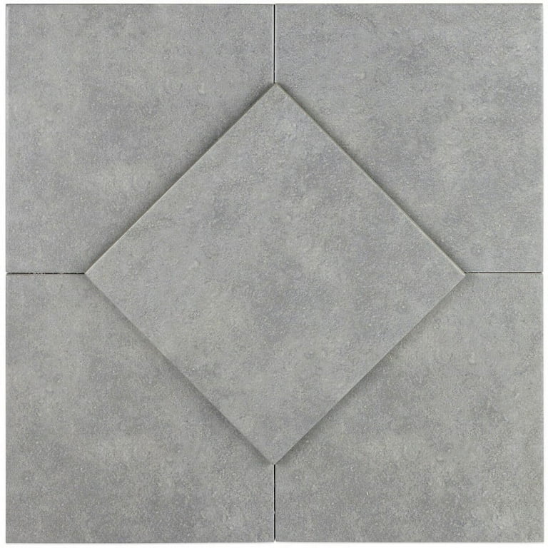 Gris Dark Gray 9x9 Glazed Porcelain Tile Gris Dark Gray 9x9 Glazed Porcelain Tile