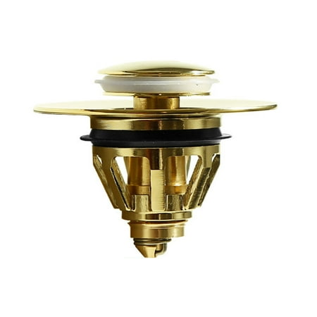 

Garhelper Basin Leaking Plug Bounce Core Anti-Clogging Bathroom Accessories PVC Universal Home Replacement Drain Filter