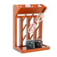 thumbnail image 1 of Escurridor vertical para botellas de madera de caucho Nabytok con 9 ganchos, 1 of 8