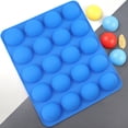 thumbnail image 4 of Chocolate Molds, Jello Mold, Chocolate Molds Silicone, Non-Stick Food Grade BPA Free Mold, Candy & Cake Decorations Mold, Heat Resistant & Easy Release Cake Mold Blue 1Pcs, 4 of 8