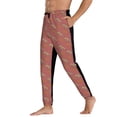 thumbnail image 3 of Kdxio Leopard Print Pattern Joggers,Sweatpants for Men with Pockets-Small, 3 of 5