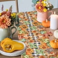thumbnail image 4 of Fall Thanksgiving Table Runner, Autumn Thanksgiving Kitchen Dining Table Decoration for Home Party Decor 13x36 Inches, 4 of 9