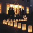 thumbnail image 3 of 50 Pieces Of White Luminous Bag Heart-shaped, Flame Retardant Candle Bag, 3 of 5