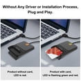 thumbnail image 4 of Lector de tarjetas CAC Recbot CAC Reader Military USB para Windows, Mac, 4 of 7