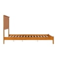 thumbnail image 4 of Mission Twin Solid Wood Low Profile Platform Bed in Light Toffee, 4 of 10