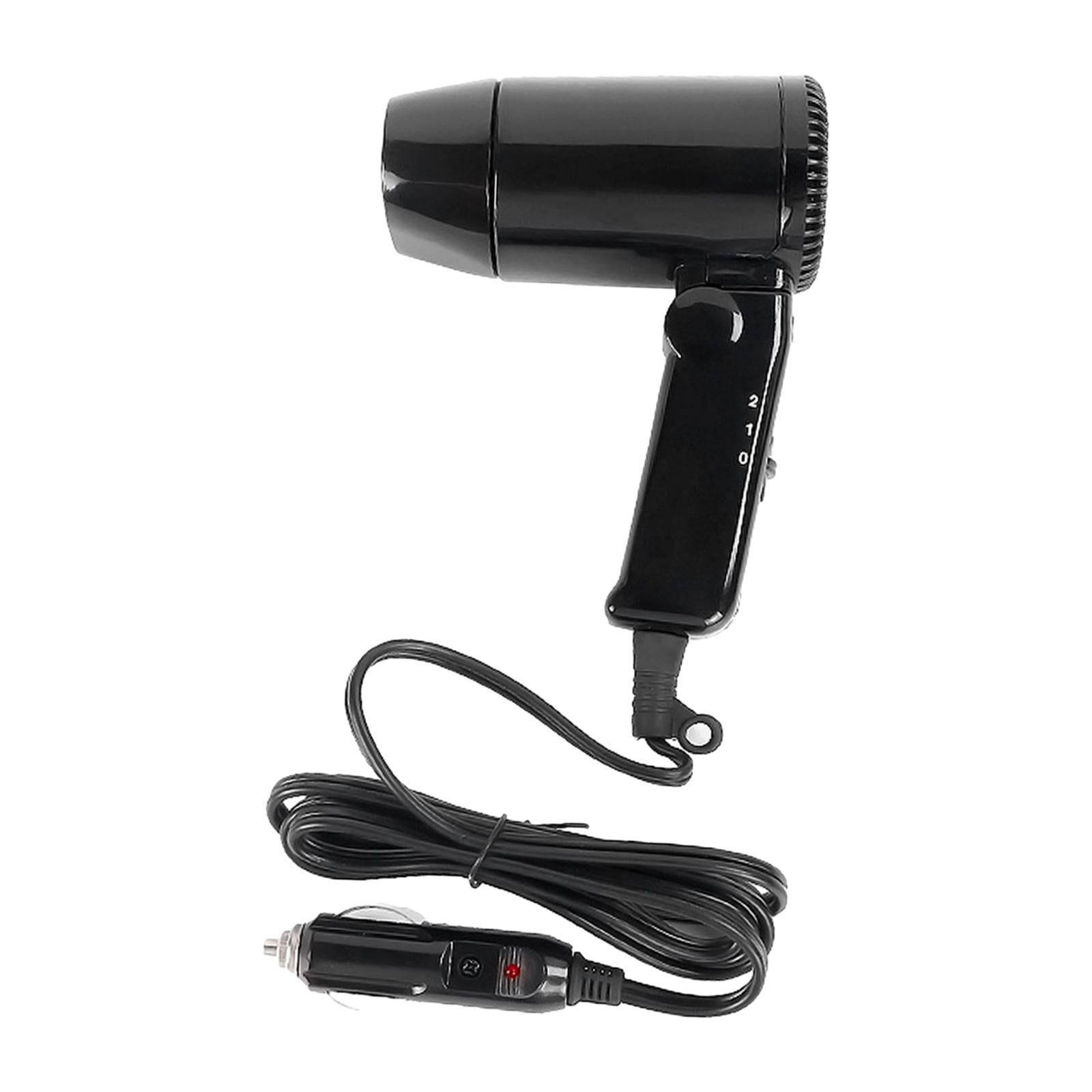 Hair Dryer Car Portable Hairdryer Foldable, Adjustable, Easy to Use ,Car Styling Hair Dryer Hairdryer for Women Men for Festival Camping