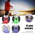 thumbnail image 2 of Visland Outdoor Fishing Line Scissor Portable Lightweight Sharp Stainless Steel Blade Round PE Line Cutter Cutting Tools Fishing Accessories, 2 of 8