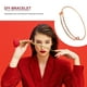 thumbnail image 3 of Sonducket extensible extensible Estilo simple Joyería de moda Adorno corporal Regalos románticos perfectos Buenos accesorios Ropa, zapatos y accesorios Miscelánea Oro rosa Sonducket AP009145-09, 3 of 6