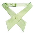 thumbnail image 3 of TOPTIE Nœud Papillon Croisé Ajustable en Polyester pour Uniforme Scolaire pour Femmes, Vert Pâle, 3 of 10