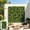 F#65, variant on Artificial Hedge Fence Expandable Faux Leaf Screen Panel, Green Plastic Decorative Wall Cover for Balcony, Patio, Garden, Fence and Outdoor Privacy Use