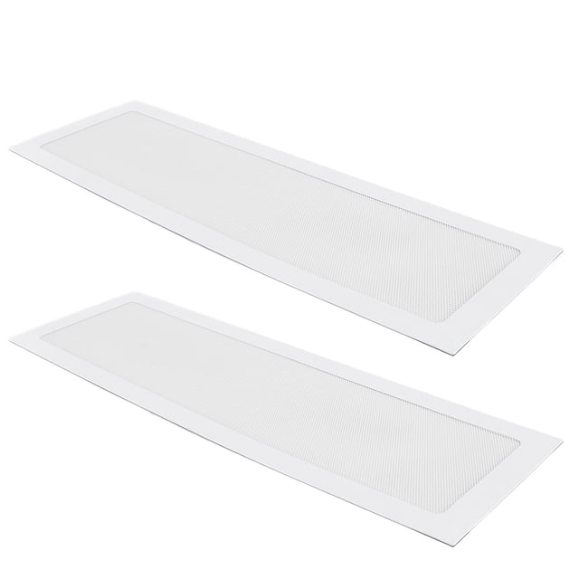 Paquete de 2 Filtros de Polvo para Ventilador de RefrigerAció de Computerador, 4,72 x 14,17 Pulgadas, Filtro de Polvo para Ventilador de PC, Marco Magnético, Filtro de