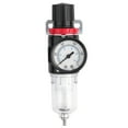thumbnail image 2 of Compressed Air Filter, Oil-Water Separator, with Pressure Gauge Built-In Silencer  for Easy Reading Value Aluminum Afr2000 Oil And Water Separation, 2 of 7