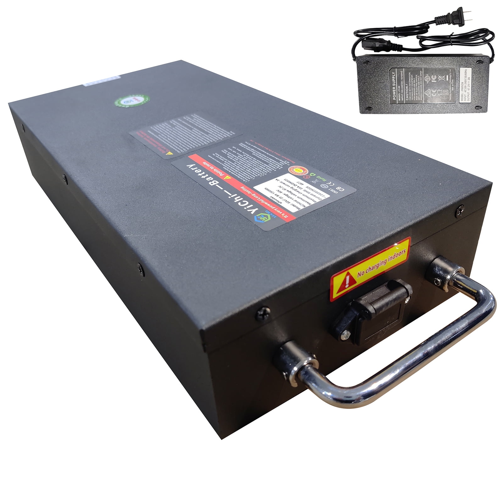 City CoCo Electric Scooter Battery 60V20AH Charging Range 20-30 MI Free Shipping