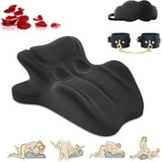 Arcova Sweet Spot Pillow - 27 Degree Memory Foam Support Cushion for Reading in Bed, Posture Support, and Comfortable Lounging, High-Density Foam with Removable Washable Cover