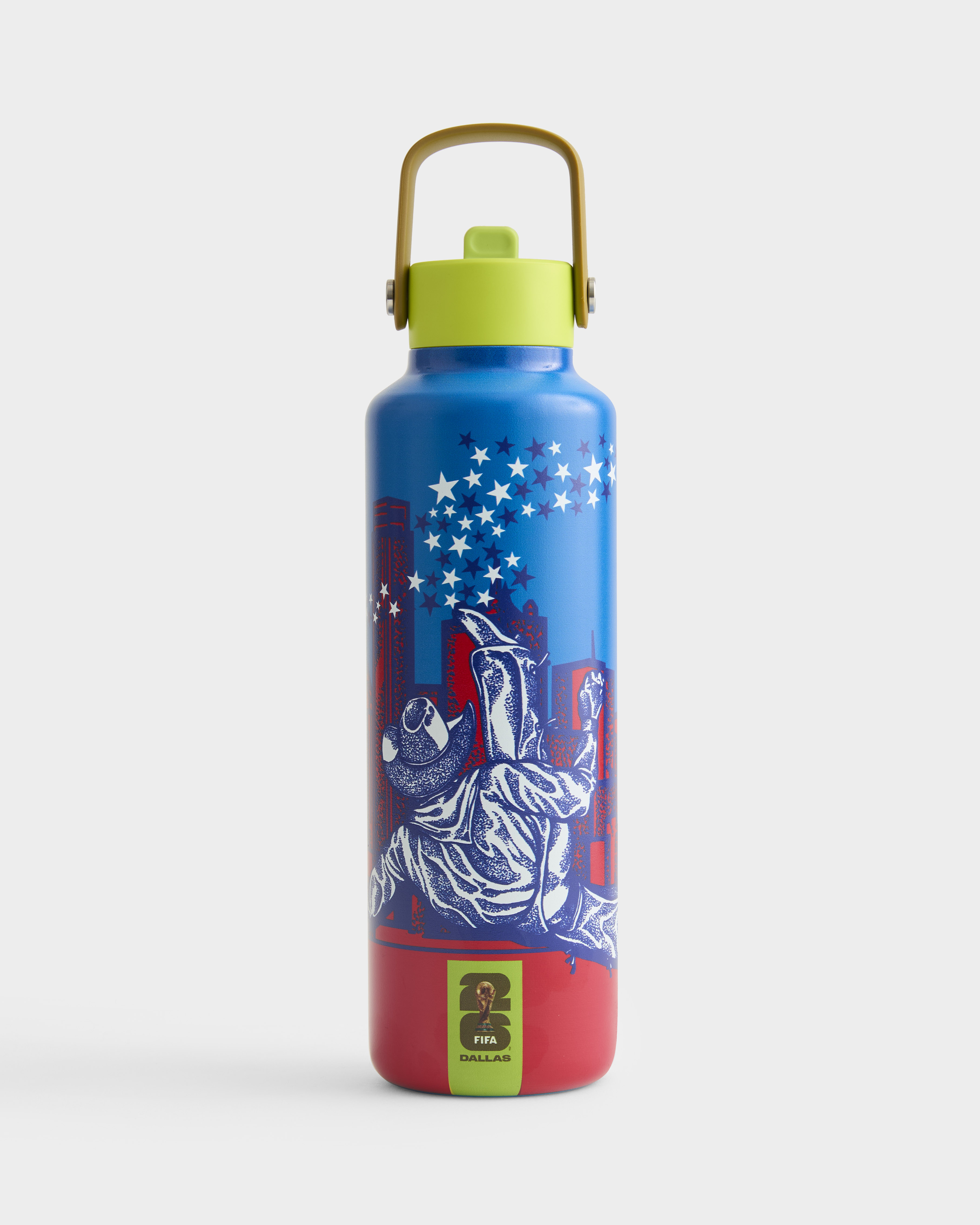 Official FIFA World Cup 26 Drib Insulated Water Bottle – Dallas Edition 24oz