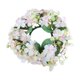thumbnail image 2 of CaiYueKe Artificial Floral Wreath Candle Ring Holder Wedding Home Decor Centerpiece for Table Fireplace Mantel Living Room Rustic Farmhouse Spring Summer Decorations, 2 of 7