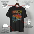 thumbnail image 3 of Men's General Motors Corvette High Performance Graphic Tee Black Small, 3 of 10