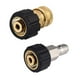 thumbnail image 1 of Adaptador de conexión rápida Laklulu M22*1,5-3/8 para conexión rápida de accesorios de manguera y pistola rociadora de hidrolavadora de alta presión (2 piezas), 1 of 3