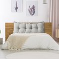 thumbnail image 6 of Wedge Cushion Headboard Reading Pillow Removable Cover, Bed Bedroom Positioning Support Bolster for Sofa Bed, Low Corner Backrest Cushion for Comfortable Rest, 6 of 7