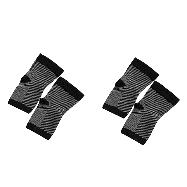 Calcetines de soporte Yuyangstore fascitis plantar compresión 2 Pares