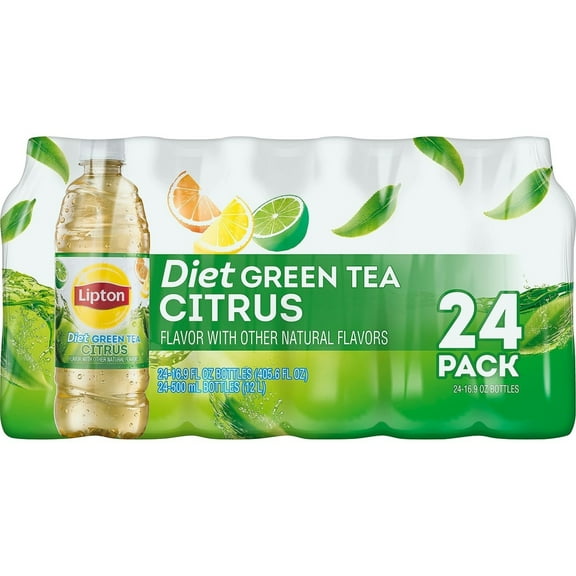 Lipton Diet Green Tea with Citrus - 24/16.9 Ounce bottles