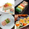 thumbnail image 3 of Bewildely Molde para Sushi DIY, bola de arroz, prensa multicapa, moldes rectangulares, fabricación portátil, molde japonés para cocina, restaurante Herramientas y accesorios para hornear Bewildely HA059326-00, 3 of 6