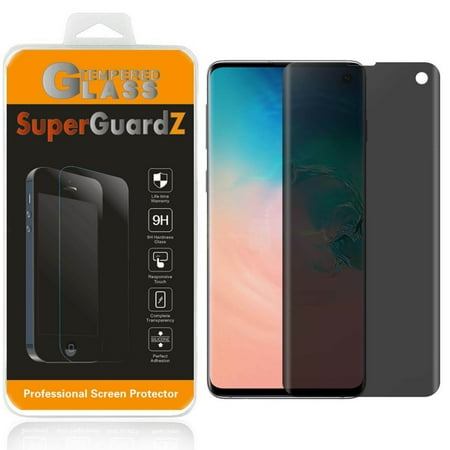 [2-Pack] For Samsung Galaxy S10e SuperGuardZ Tempered Glass Screen Protector [Privacy Anti-Spy], Keep Your Screen Secret, 9H Anti-Scratch, Anti-Bubble