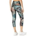 thumbnail image 2 of Calvin Klein Womens Activewear Performance Printed Cropped Leggings;X-Small, 2 of 3