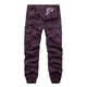 thumbnail image 2 of Pantalones largos para hombre, multibolsillos, lavados, informales, para exteriores, de algodón y poliéster, 2 of 3