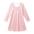thumbnail image 7 of JAJAHO Girls Nightgowns Long Sleeve Sleepwear Soft Princess Pajama Dress Sizes 5-15Y, 7 of 7