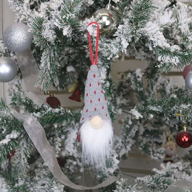 Xihbxyly Ventas de Liquidación de Hoy Adorno Navideño Muñeco de Nieve de Papá Noel Muñeco de Juguete para Colgar Decoración de Fiesta