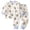 R223-Sky Blue, variant on NOLDARES 2pcs Toddler Baby Girl Boy Fall Winter Clothes Print Long Sleeve Sweatshirt Tops Casual Pants Set Little Kids Outfits Clothing(Brown,3-4 Y)