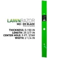 thumbnail image 2 of LawnRAZOR Blade for AYP Husqvarna WE261 26 inch Deck 532428500 inch Low Lift 810-CBL2411D, 2 of 6