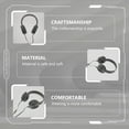 thumbnail image 6 of 1pc Portable Wired Headset Noise Reduction Headphone Computer Laptop Headset, 6 of 6