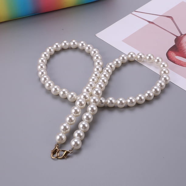 Bolsa Correa de Perlas JShteea Para Bolso Monedero Asa Hombro 80 cm