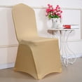 thumbnail image 4 of 1 piece of thick spandex stretch chair cover wedding party banquet decoration universal chair cover, 4 of 7