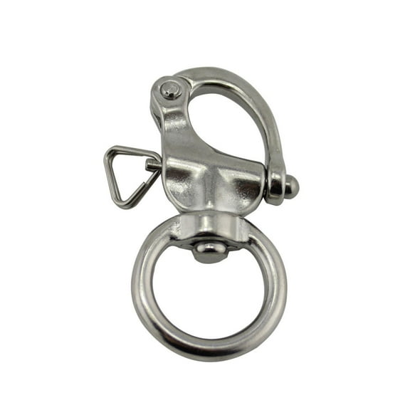 AOOOWER Metal Quick Release Diving Clips Swivel Snap Hook for Sailboat Halyard Yacht