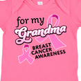 thumbnail image 4 of Inktastic For My Grandma-Breast Cancer Awareness Boys or Girls Baby Bodysuit, 4 of 5