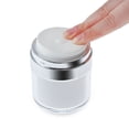thumbnail image 3 of Airless Pump Bottle, Double-Layer Cosmetic Vacuum Container for Lotion and Cream Travel Size Refillable Skin Care Packaging, 3 of 8