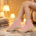 thumbnail image 3 of FRSASU Fuzzy Slipper Socks for Women Cabin Grips Fluffy Non Slip Winter Warm Cozy Thick Soft Socks, 3 of 7