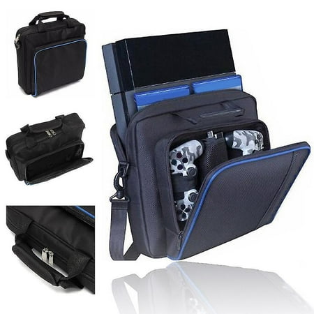 WIHE Black Multifunctional Travel Carry Case - Carrying Bag for Playstation 4 (PS4)
